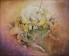 花非花_27×22cm_複合媒材_2014