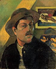 Paul Gauguin -Self-portrait, 1893