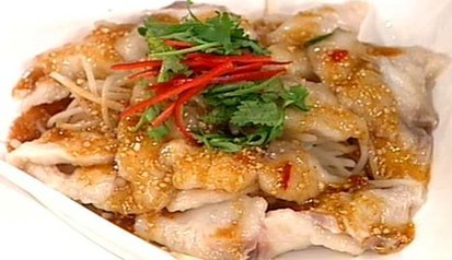 香辣蒜泥魚片