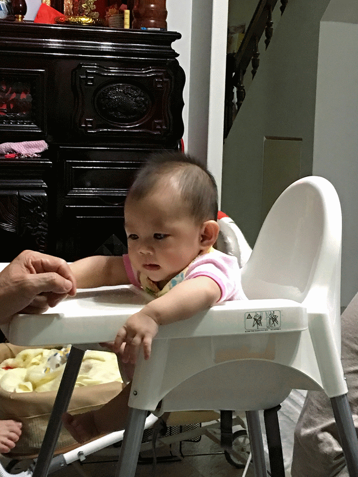育兒好幫手餐椅篇～Baby Trend可攜式兒童餐椅與ike