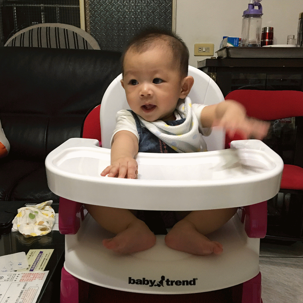 育兒好幫手餐椅篇～Baby Trend可攜式兒童餐椅與ike