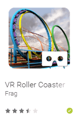 虛擬實境 VR Roller Coaster APP