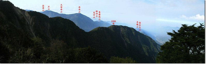 斯拉巴庫山西南展望 1-1