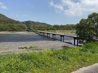 日本四國7日_Day3_今成橋 (佐田沈下橋)--道後温泉
