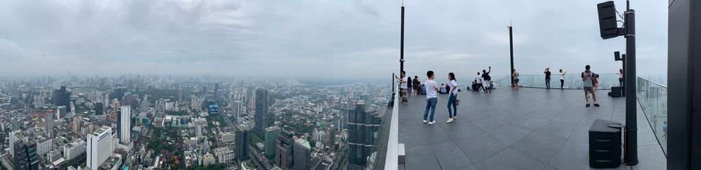 Mahanakhon SkyWalk Panorama
