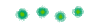 藍綠小花長