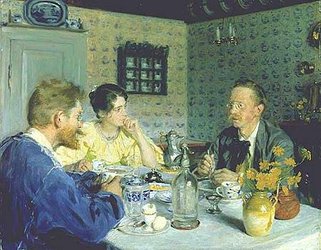 Peder-Severin-Kroyer-Almuerzo-con-Otto-Benzon