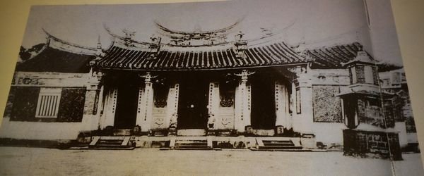 2018年新竹縣義民文化祭/1934年義民廟前有石馬及石燈籠