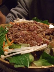 看起來很多的銅盤烤肉其實不多
