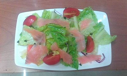 煙燻鮭魚