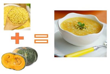 南瓜小米粥