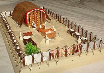 Tabernacle model 會幕模型egwhite religionblog dk.jpg
