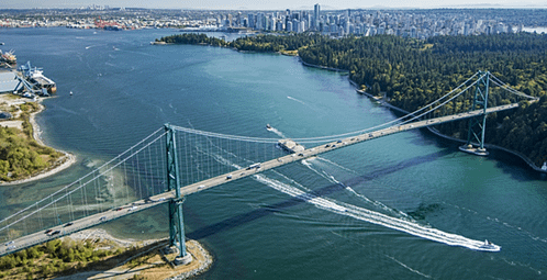 溫哥華景點  Lions Gate Bridge-gogoenglish