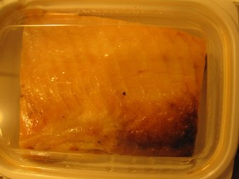 多汁的鮭魚