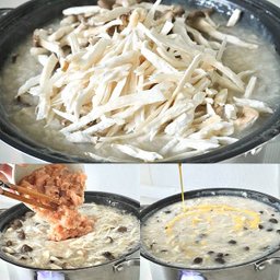雞茸菌菇生滾粥