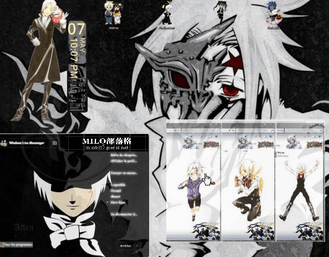 D.Gray Man V2 W7 Theme