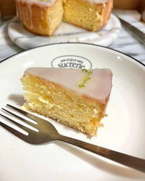 適合夏天吃的清爽甜點 *老奶奶檸檬蛋糕Lemon Glaze