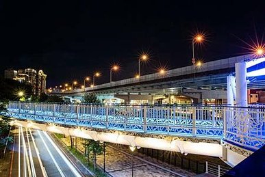 [新北旅遊]橫跨湳仔溝的津渡橋，百年以來城市地點變化，兼具生