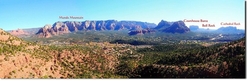 Overlooking east from the Airport Mesa lower scenic overlook 1-1