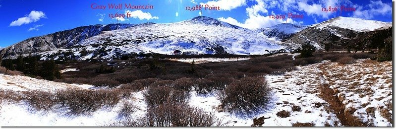 Looking South at the mountains from West Chicago Creek valley (3)