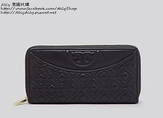 Tory Burch Wallet - Fleming Open Flat Zip Continental   Bloomingdale