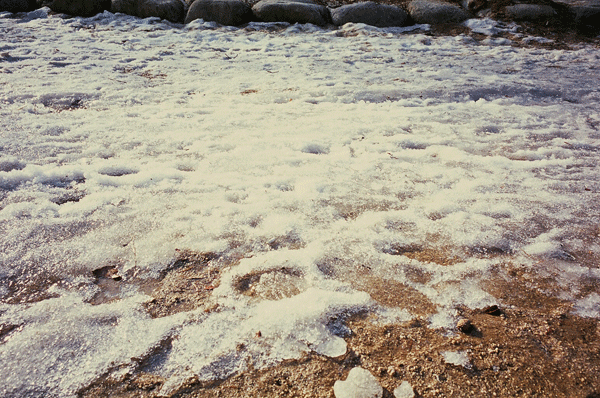 積雪將要融化哩