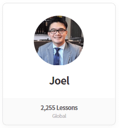 會說中文的Tutoring外師Joel