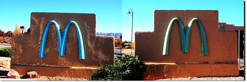 McDonalds&apos; sign, Sedona