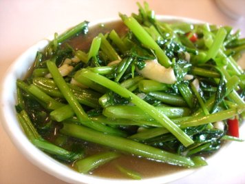 蝦醬空心菜80元