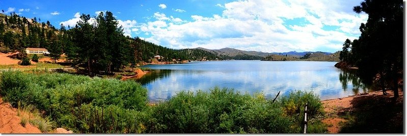 Panorama of Cheesman Reservoir