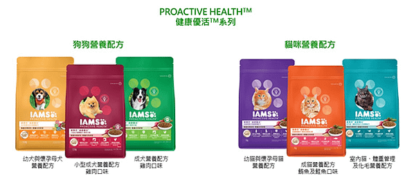 為毛孩量身打造所需優質營養  美國熱銷寵物品牌 IAMS™ 