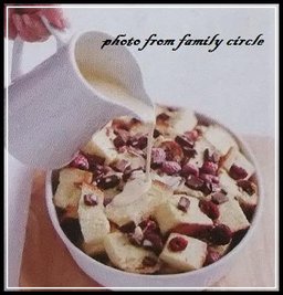 chocolate and raspberry brioche pudding - STEP 3