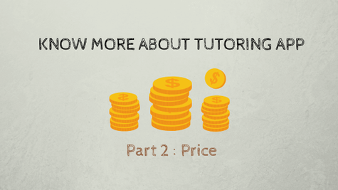 Tutoring App－價格