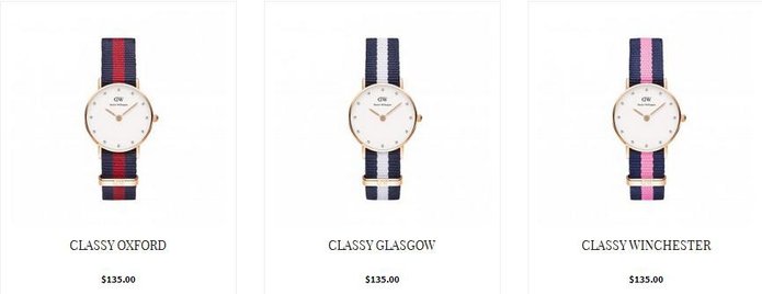 Daniel Wellington woman9