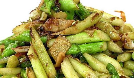 櫻花蝦醬蘆筍