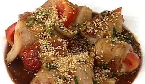 日式五花肉蕃茄燒