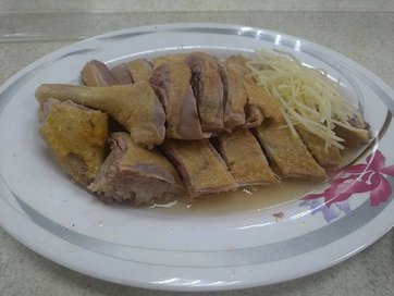 【金山美食】終於吃到的金包里鴨肉ㄜˋ+金山王肉包，自己端菜好