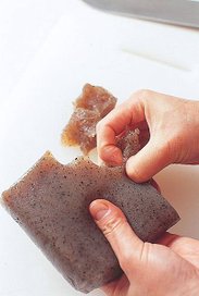 5-用手撕而不用刀切，蒟蒻更入味
