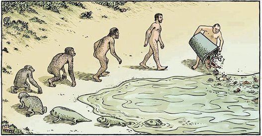 Evolution-Cartoon