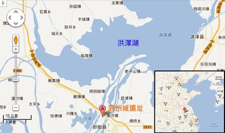 20120220考古現場_泗州城及大map