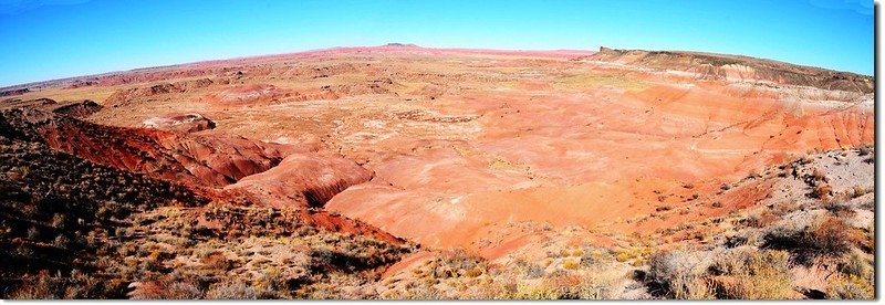 Painted Desert Panorama From Lacey Point