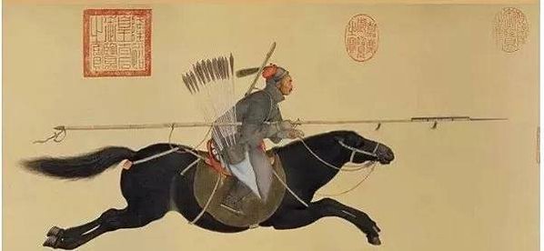 弓馬騎射的尚武精神/“弓馬騎射，尚武精神，不欺他凌，不畏敵寒