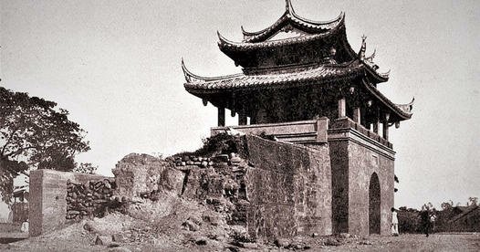 竹塹城-淡水廳，1777年先有武廟(姜太公+關岳帝廟)再有文