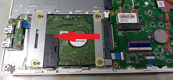 Acer E5-411G老筆電HDD升級SSD