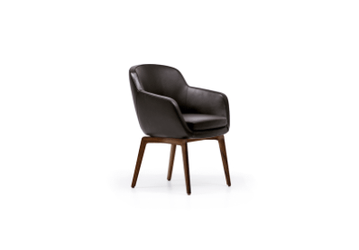 minotti Belt dining armchair_5