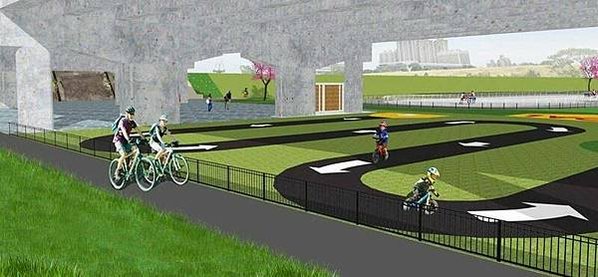 竹北頭前溪高灘地8.1公頃，將建足球、籃球場及自行車道-不讓