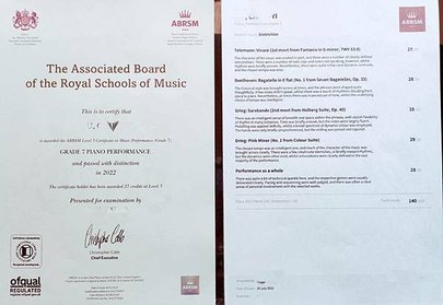 【專攻Abrsm 文憑 鋼琴 樂理 】英國皇家音樂院2023