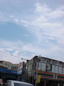 第一天天氣不錯
