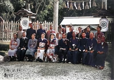 新竹神社-祭政合一/「鬼瓦」與懸魚/靖廬+北白川宮能久親王/