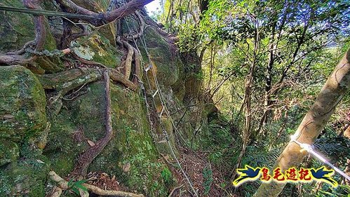 石碇摸乳巷古道溪邊寮山西帽子岩出山羊洞步道口 (25).jpg